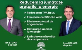 Deputat Ionel Dancă: Reducem la jumătate prețurile la energie